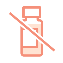 薬剤を一切使用しない説明画像